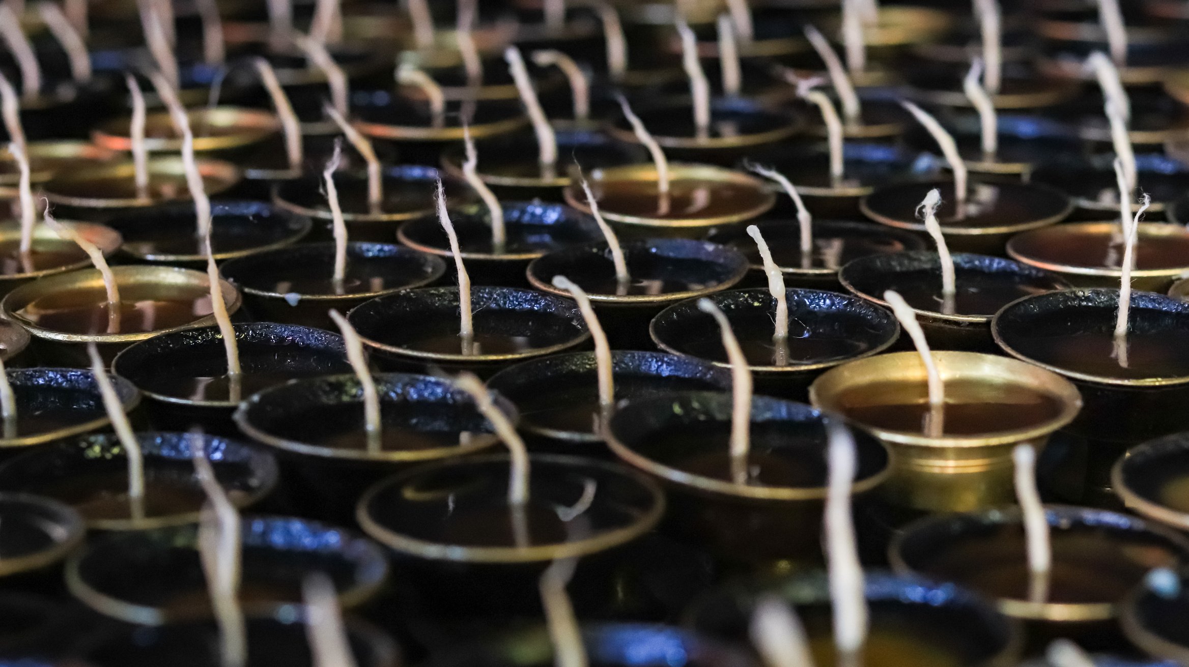 Butter lamps. Candles. Diwali lights. Butter Wax. Diya.